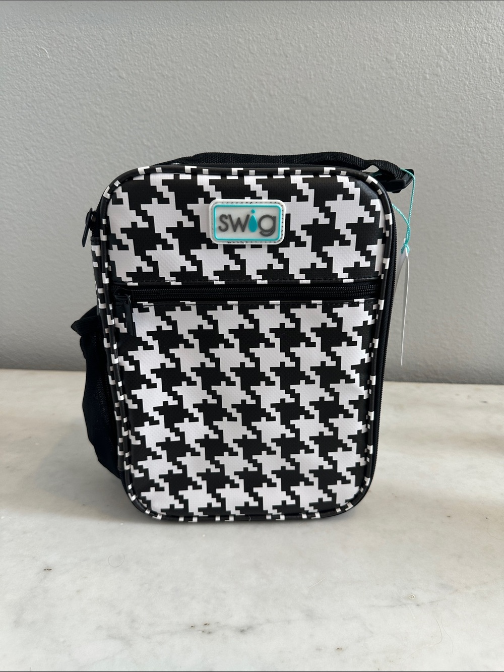 NWT- Swig Life Houndstooth Boxxi Lunch Bag